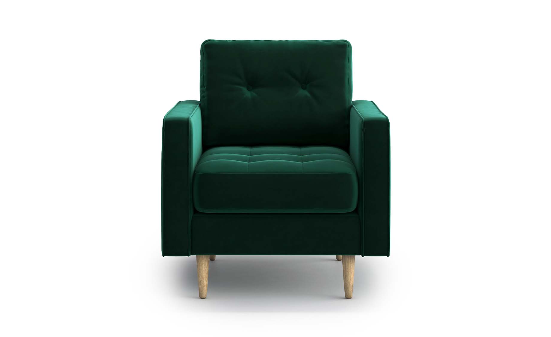 Esther fotelja zelena 76x84x86 cm