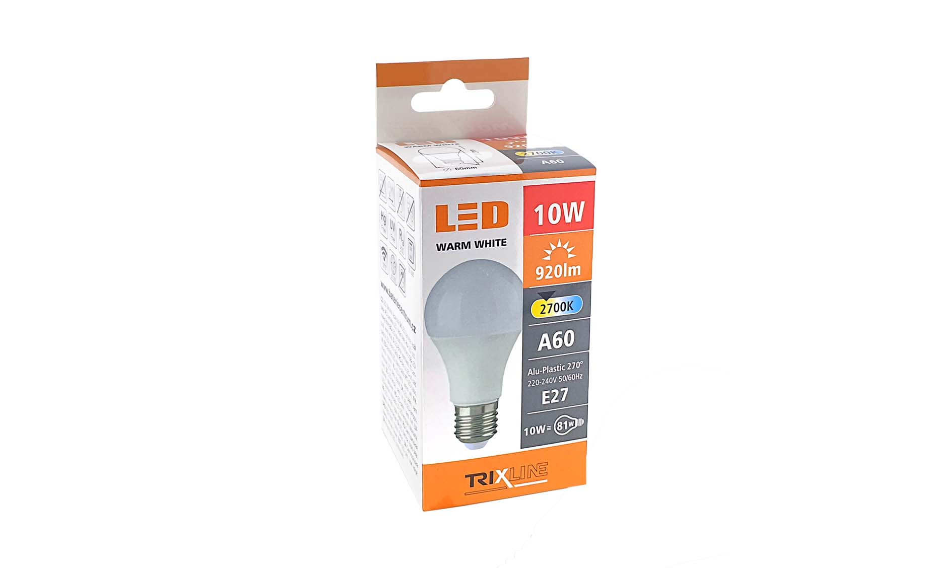 Sijalica LED E27 10W toplo svetlo
