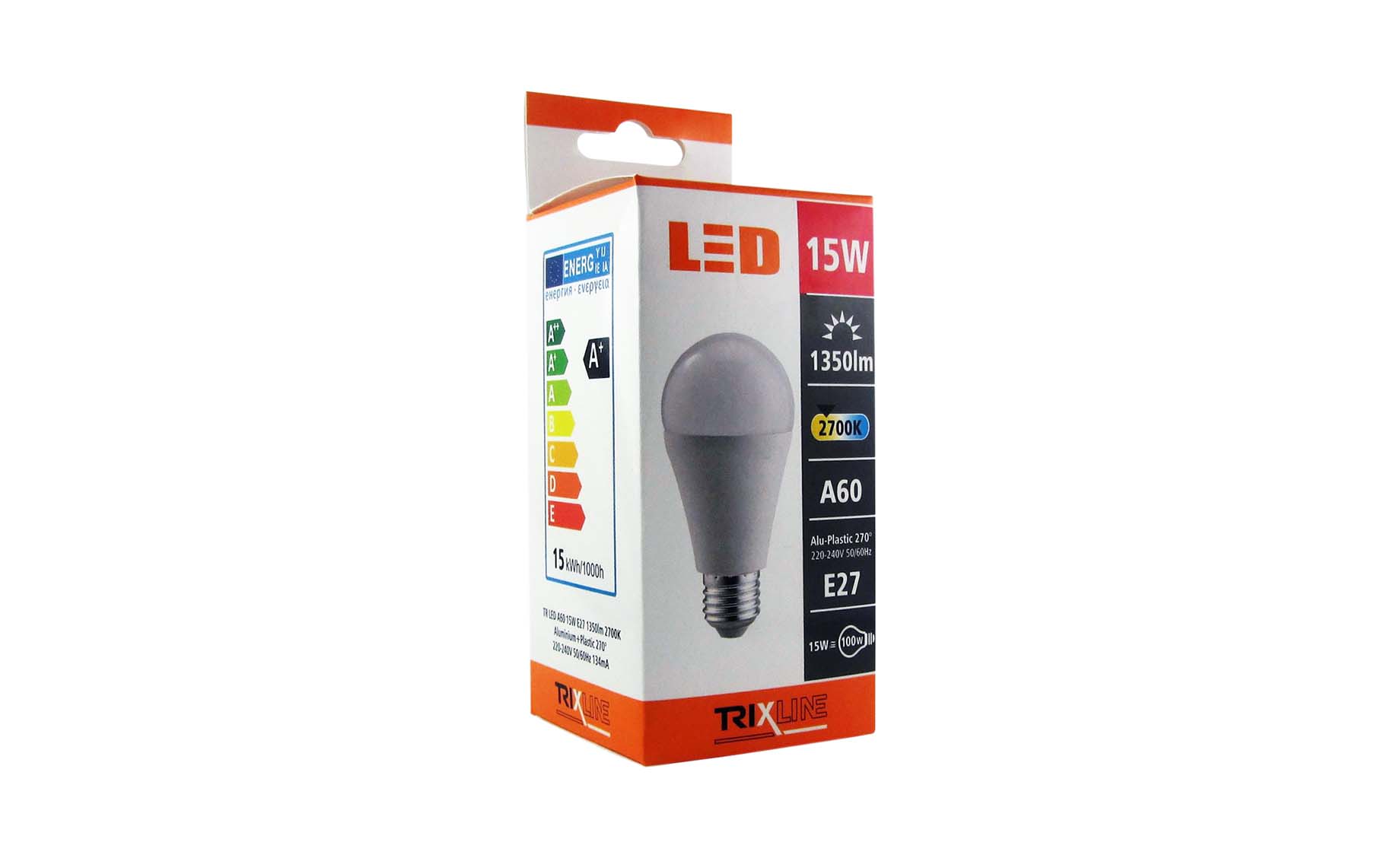 Sijalica LED E27 15W toplo svetlo