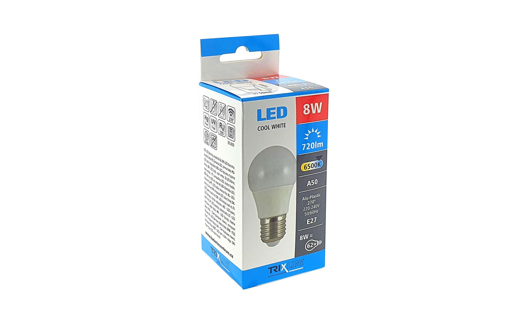 Sijalica LED E27 8W hladno svetlo