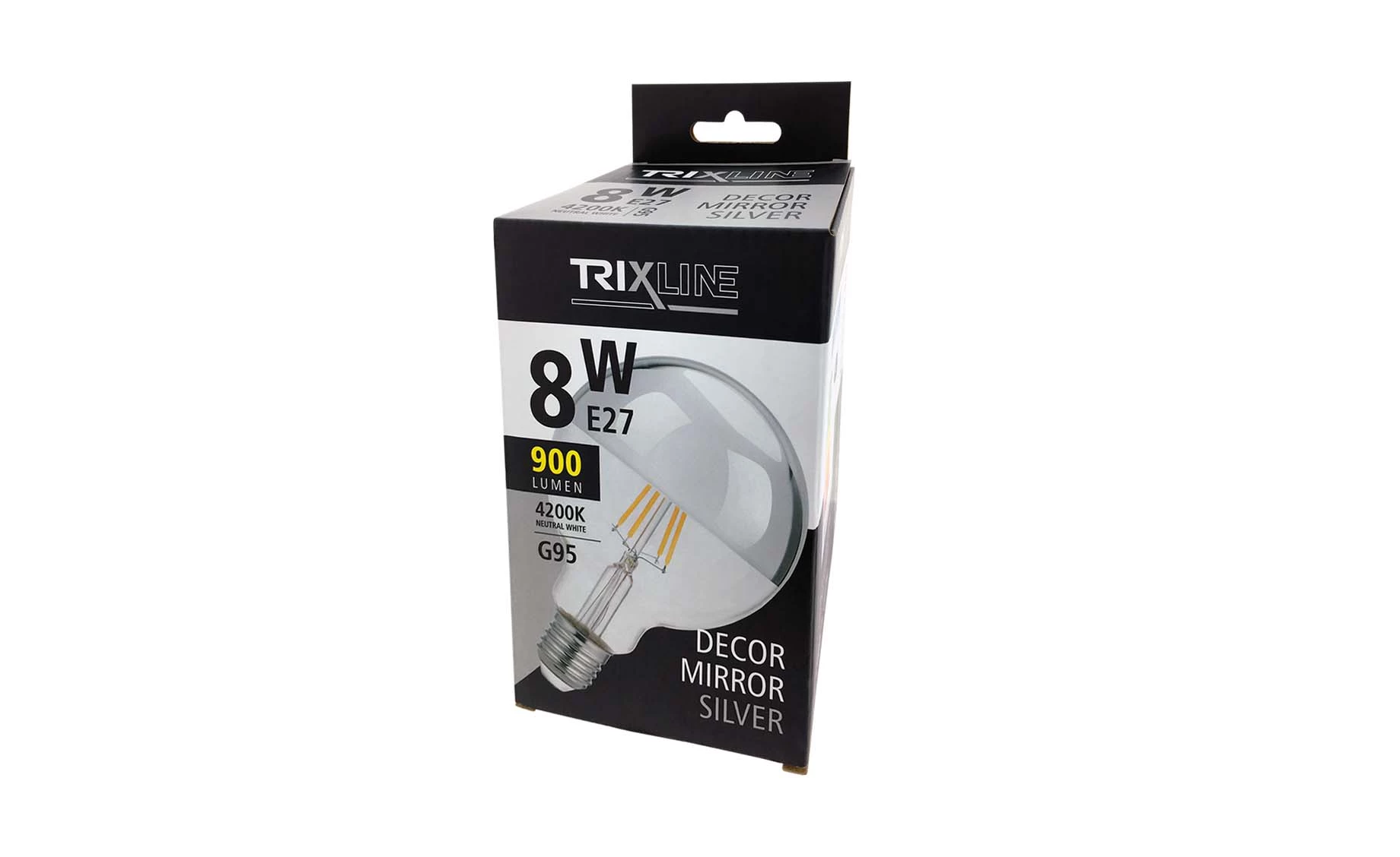 Žarulja LED E27 8W Silver neutralno svjetlo