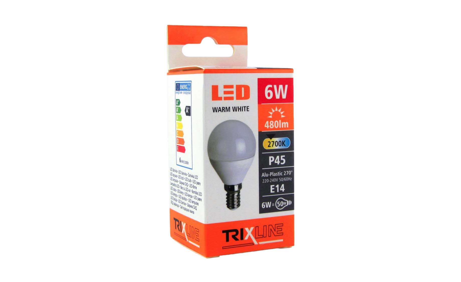 Sijalica LED E14 6W toplo svetlo