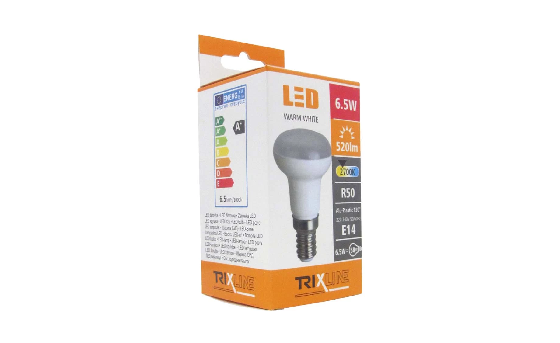 Sijalica LED E14 6,5W toplo svetlo