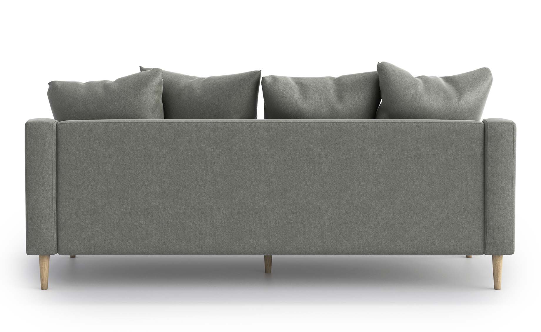 Benito trosed sivi 201x92x88 cm