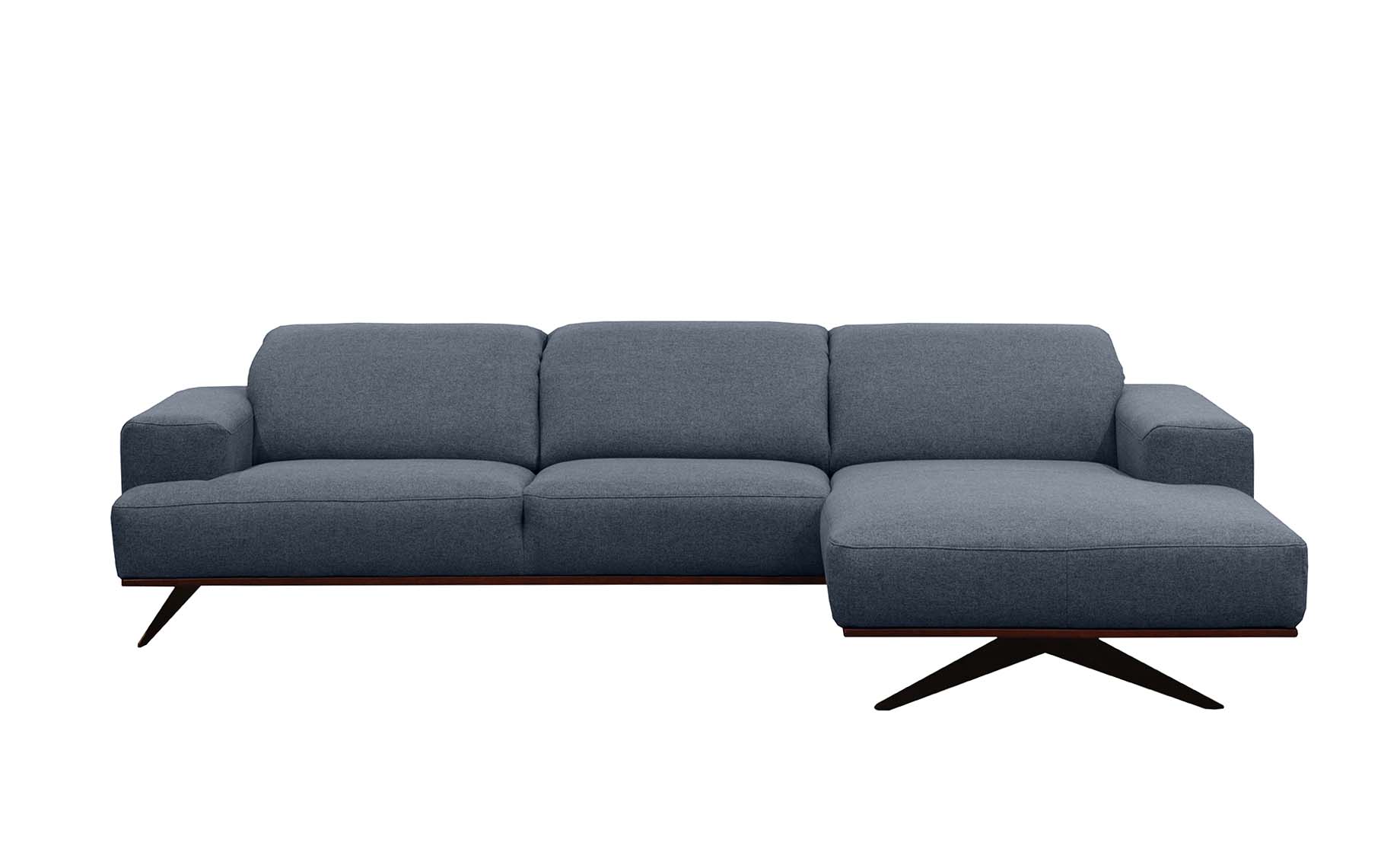 Portland kutna garnitura antracit tkanina desna 298x187x76/98 cm
