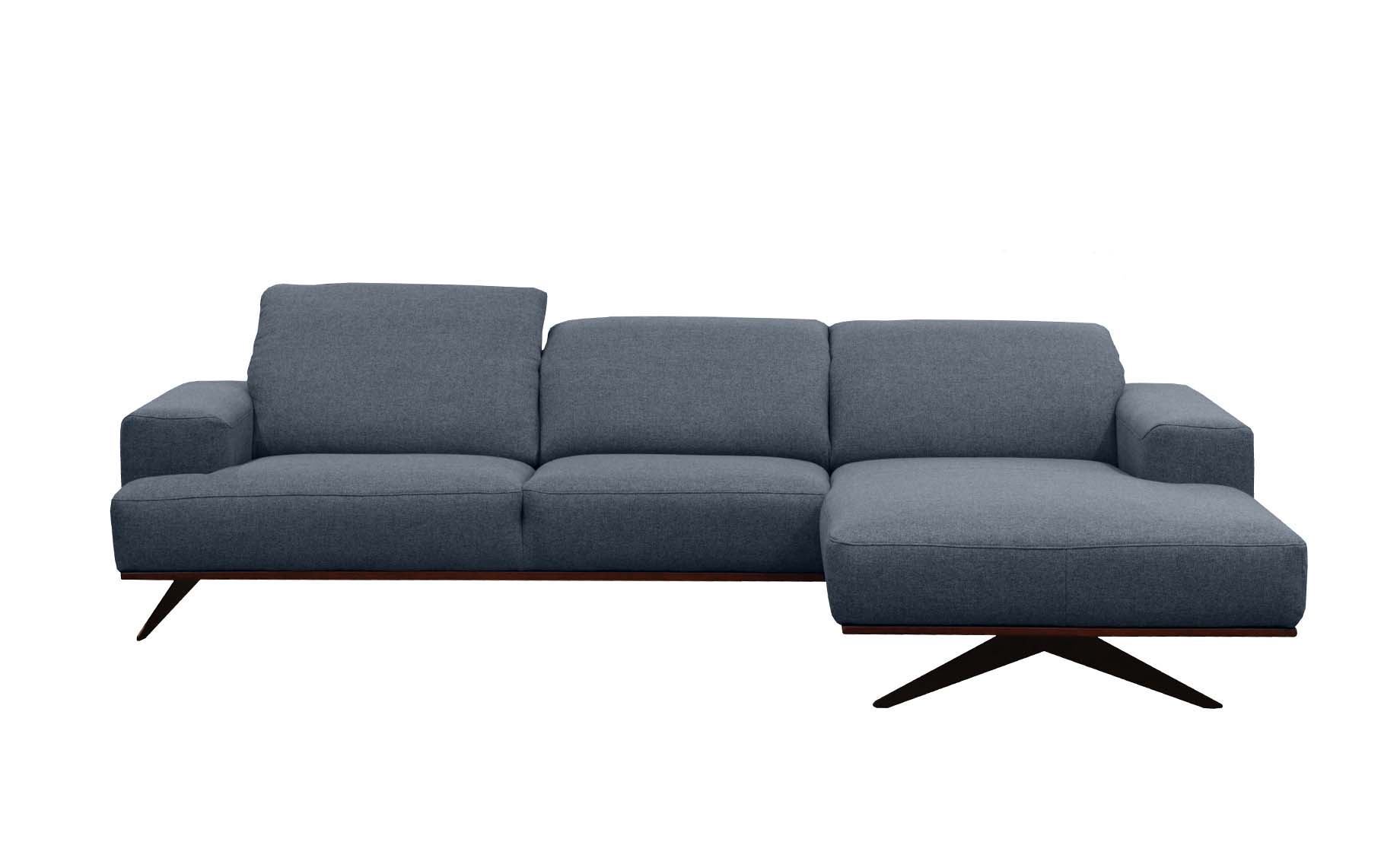 Portland kutna garnitura antracit tkanina desna 298x187x76/98 cm
