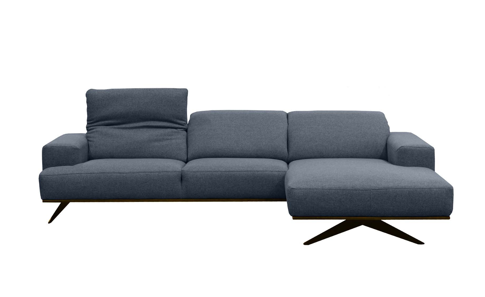 Portland kutna garnitura antracit tkanina desna 298x187x76/98 cm