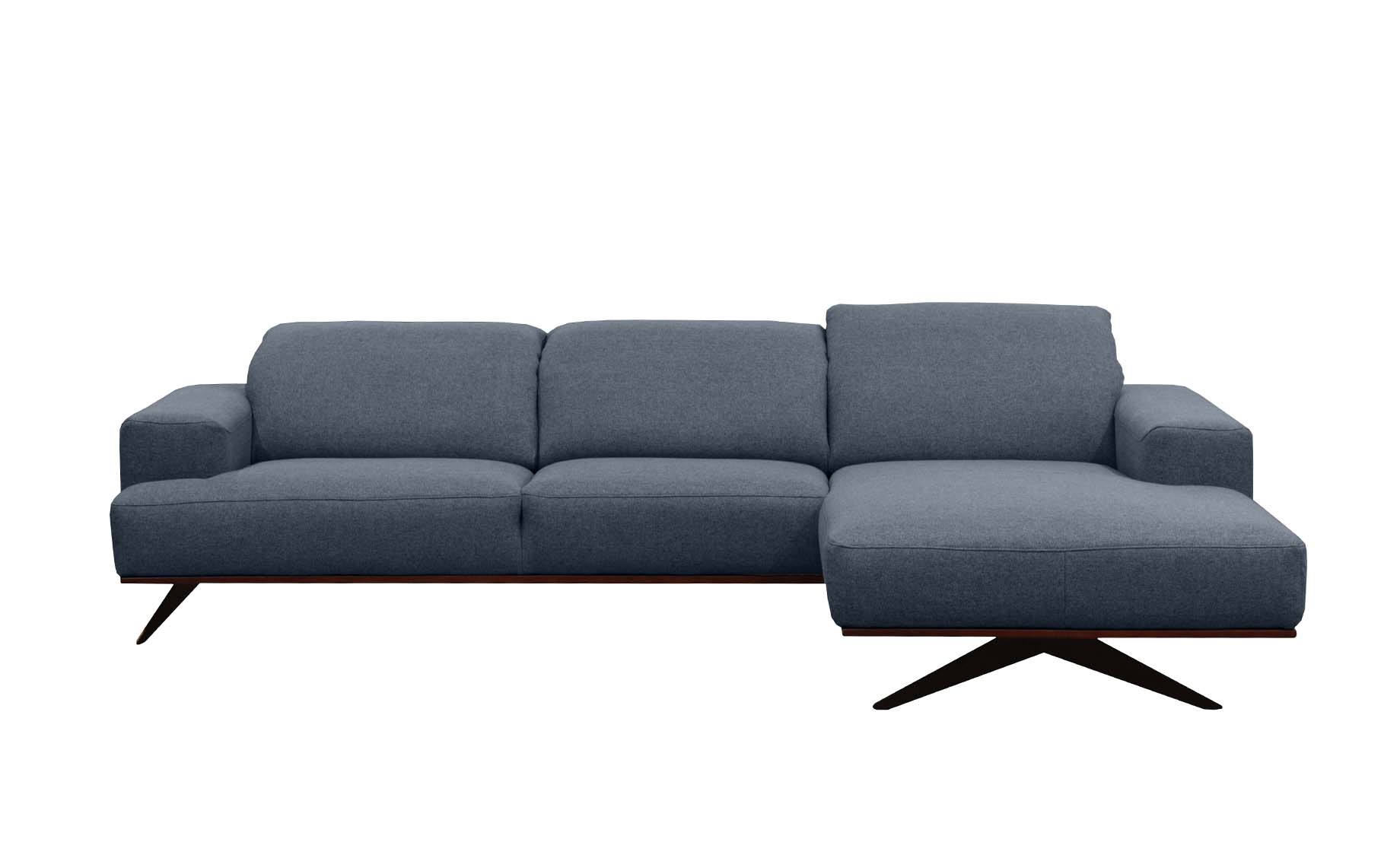 Portland kutna garnitura antracit tkanina desna 298x187x76/98 cm
