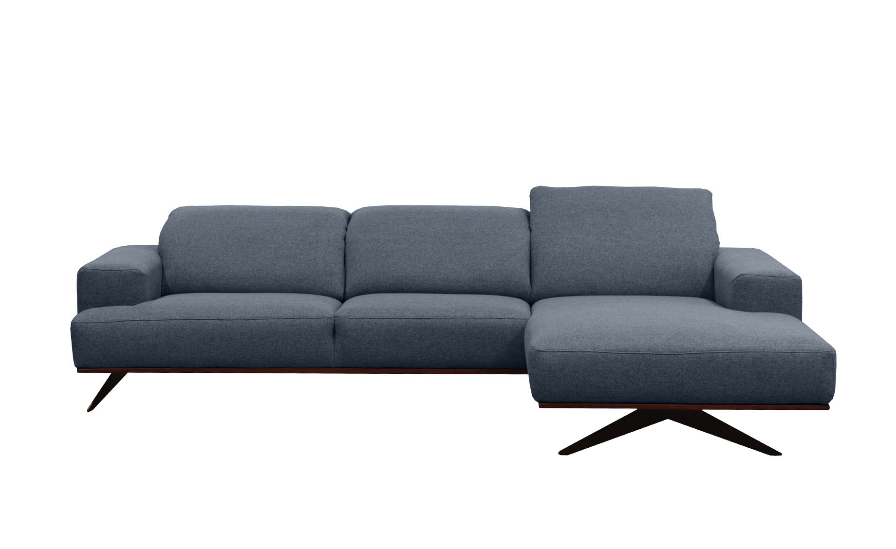 Portland kutna garnitura antracit tkanina desna 298x187x76/98 cm