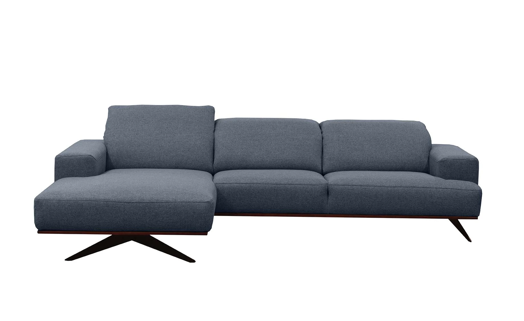 Portland ugaona garnitura antracit leva 98x187x76/98 cm