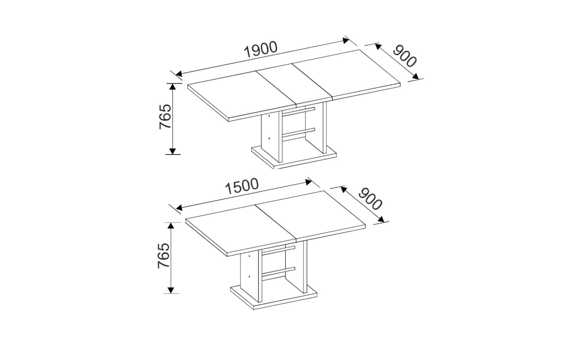 Bath sto 150(190)x90x76cm