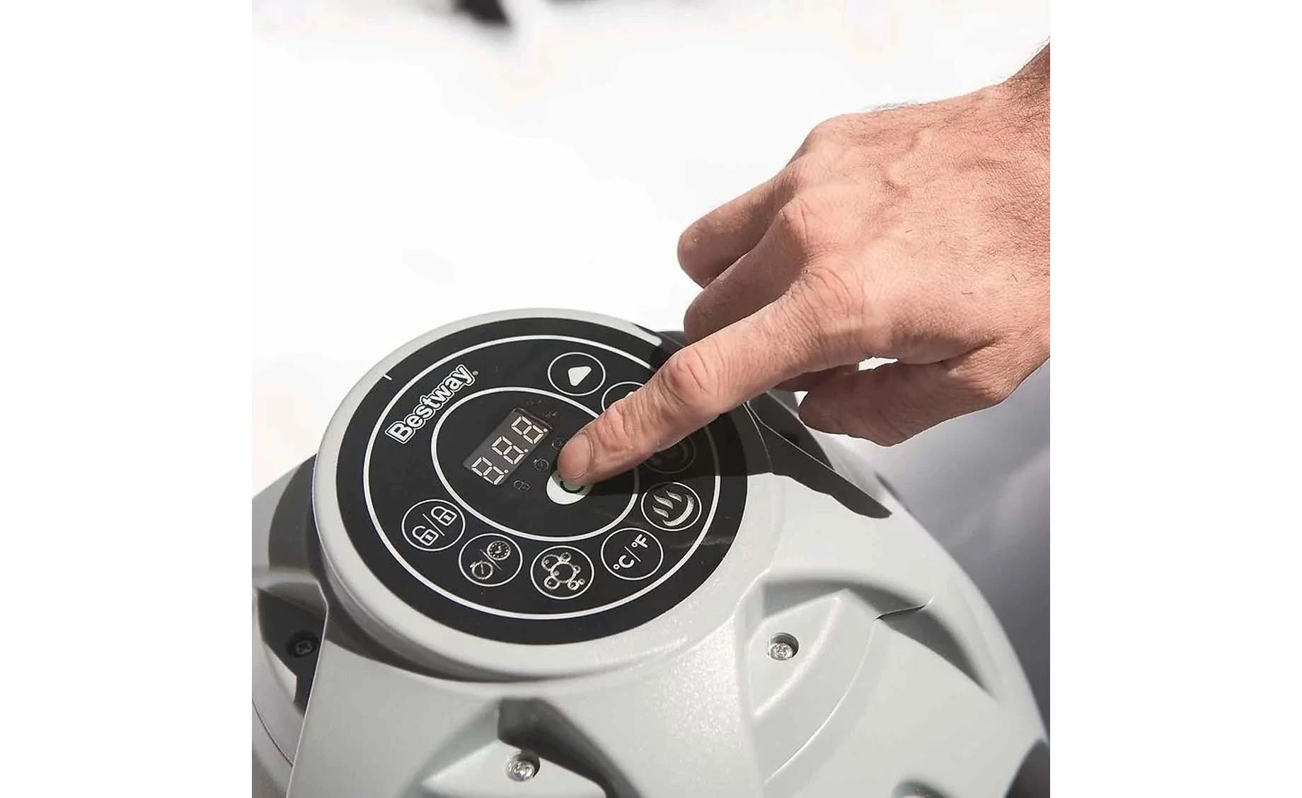 Hidromasažni bazen Lay-Z-Spa Miami Airjet 180x66cm crni