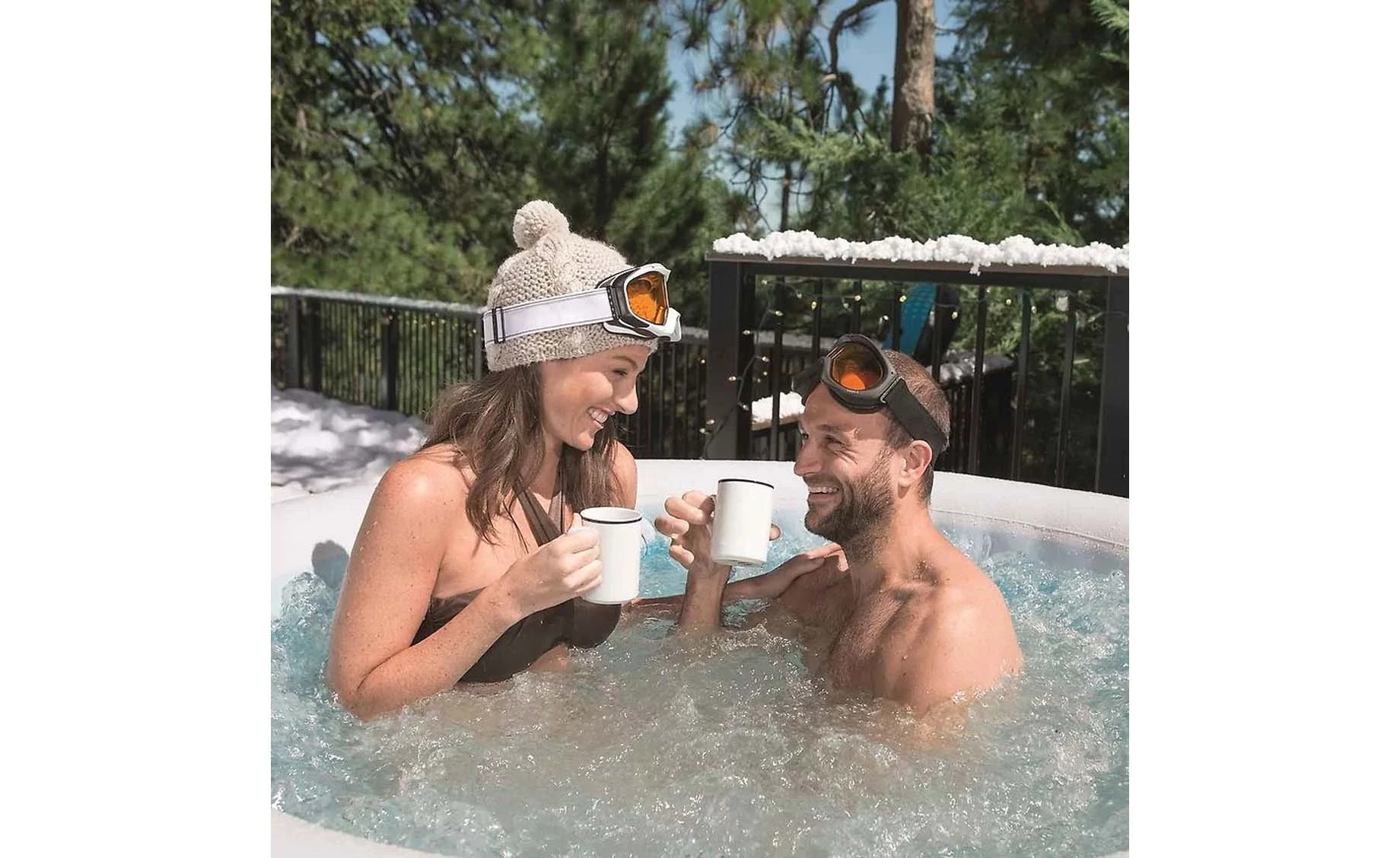 Hidromasažni bazen Lay-Z-Spa Miami Airjet 180x66cm crni