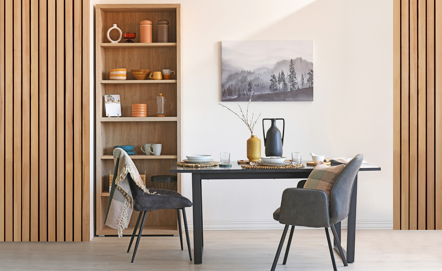 Bianca I stolica 59x61x88 cm siva