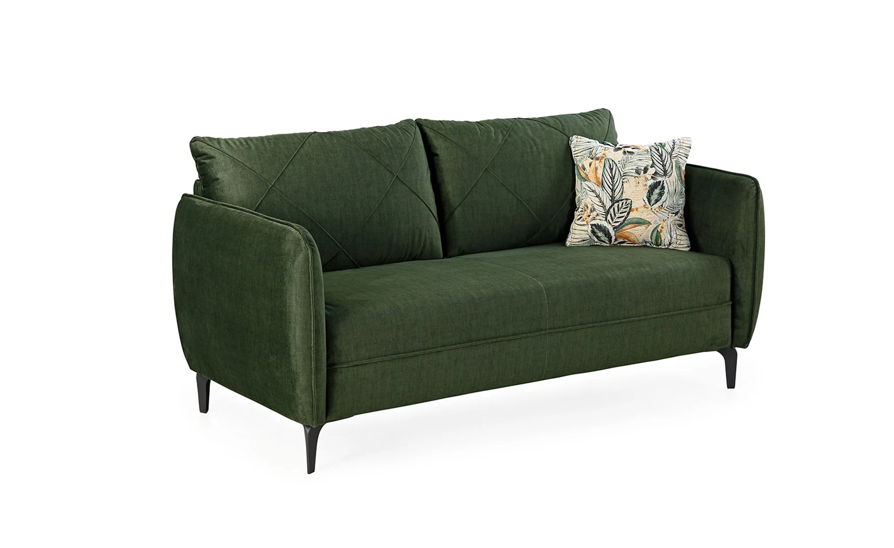 Novara dvosjed zeleni177x85x86