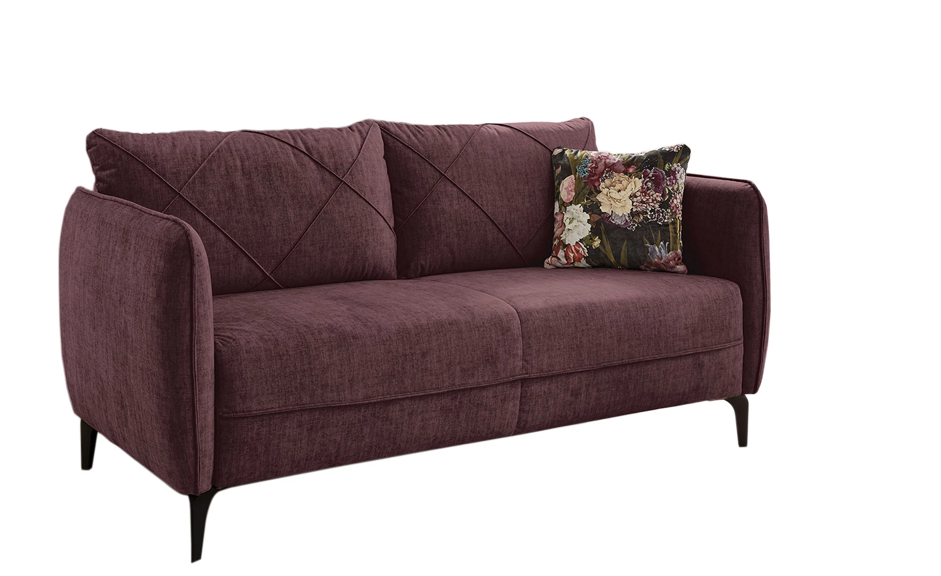 Novara dvosjed bordo 177x85x86