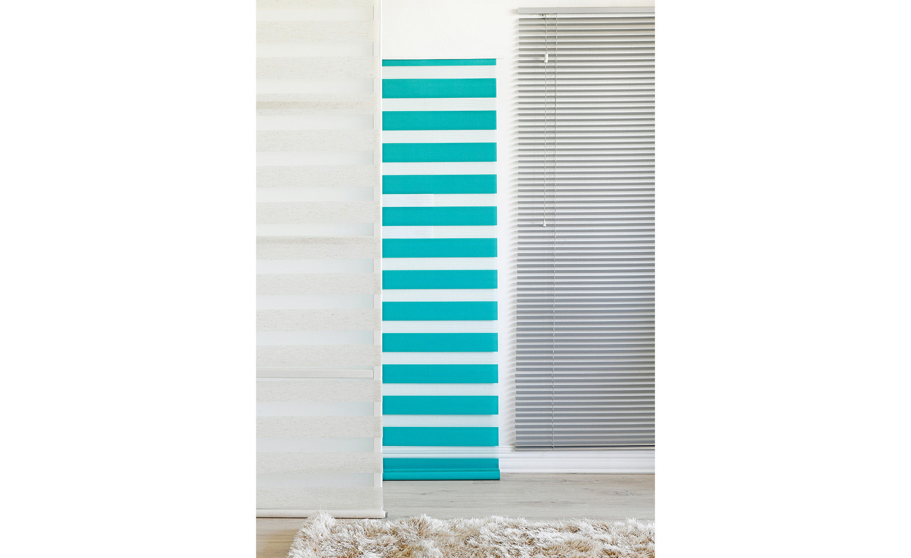 Rolo zavjesa duo Mini, 57X150 cm, bijela, BH-1200