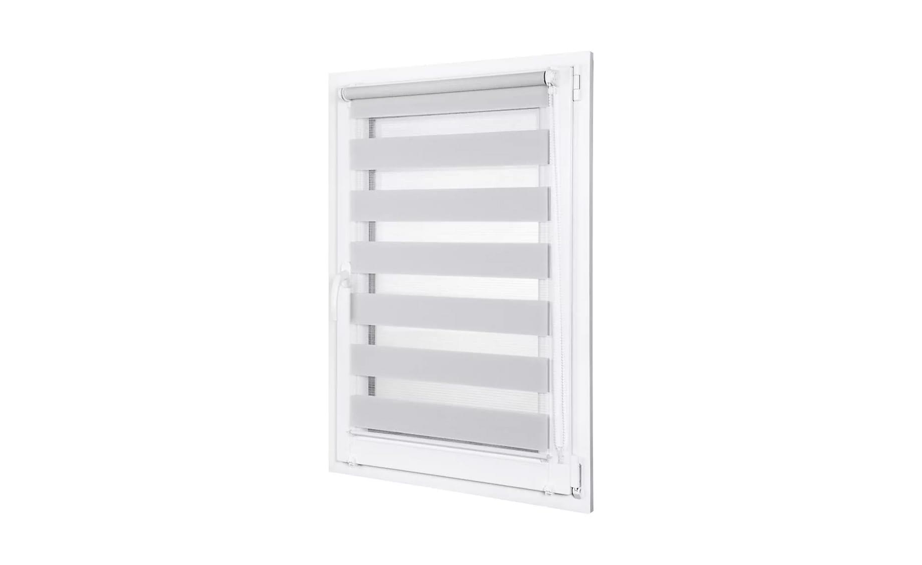 Rolo zavesa duo Mini, 72X150 cm, sv. siva, BH-21