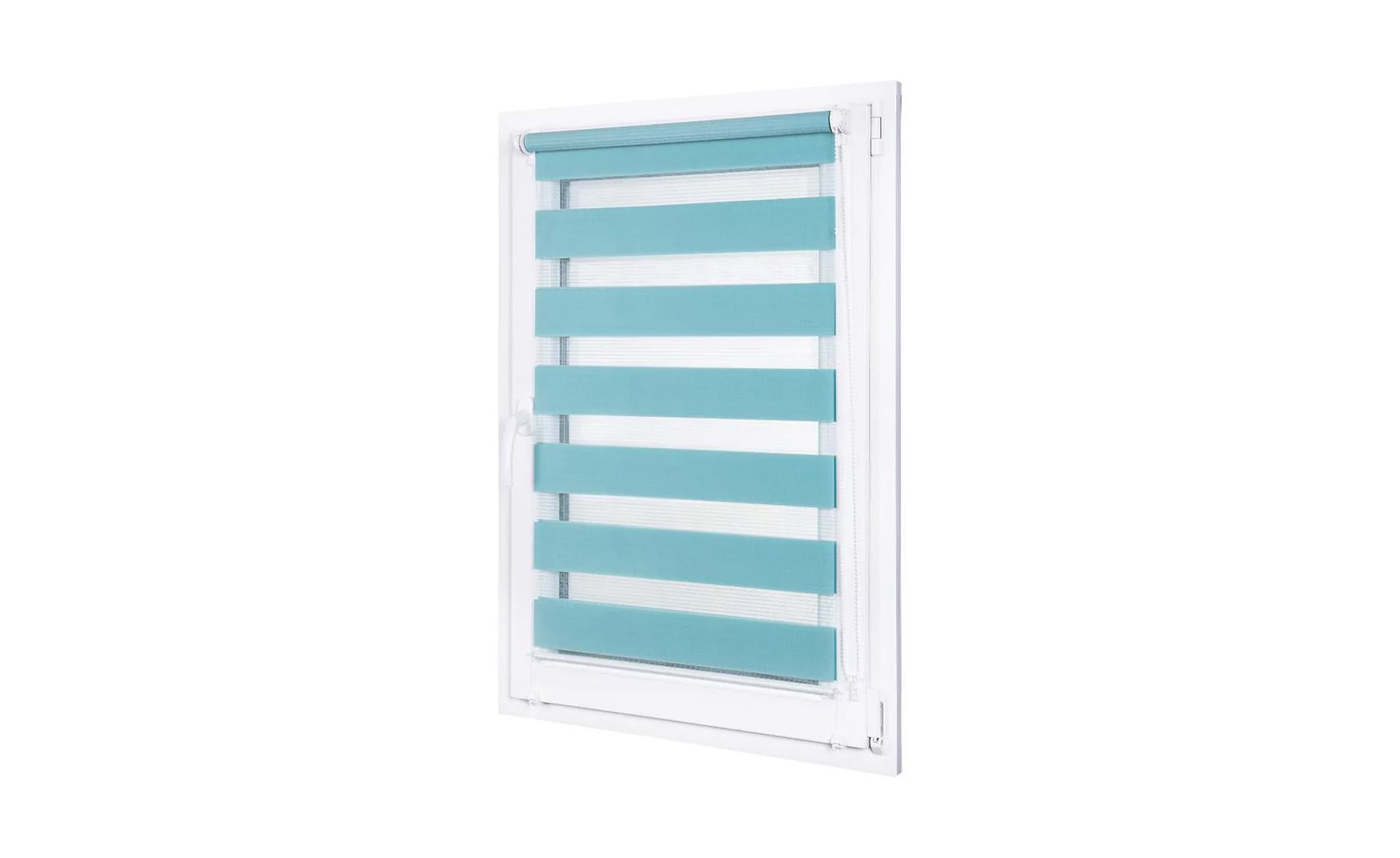 Rolo zavesa duo Mini, 95X150 cm, tirkizna, BH-1208