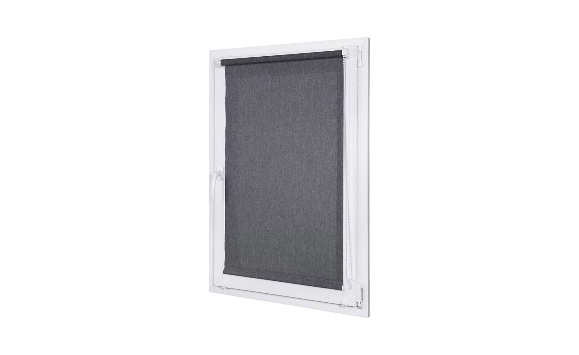 Rolo zavesa Mini Melange, 57X150 cm, tamno siva, 738