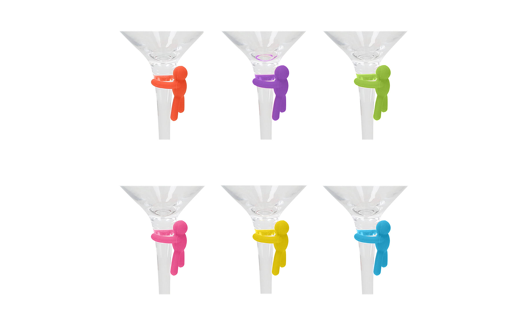 Set 6 markera za označavanje čaša
