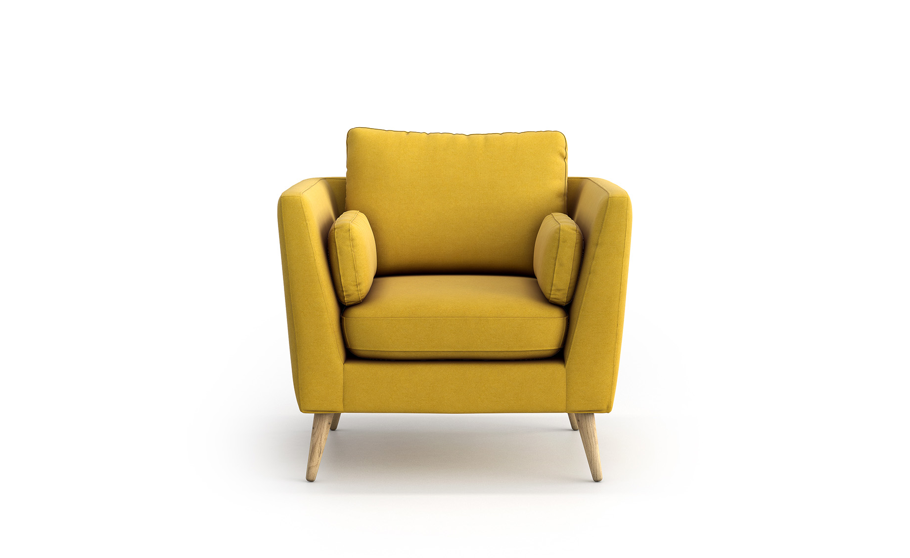 Jane fotelja žuta 90x87x86 cm