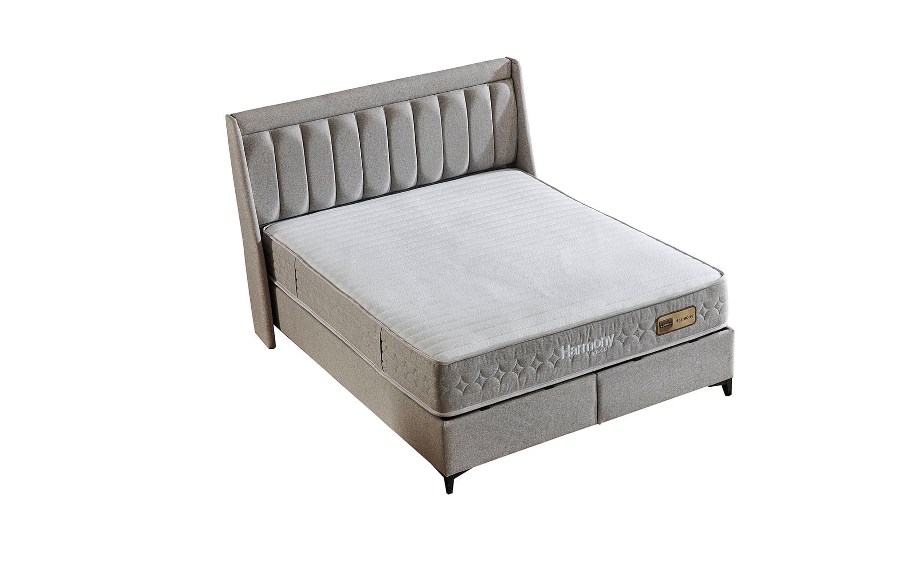 Harmony boxspring krevet sa prostorom za odlaganje 195x207x126/66cm