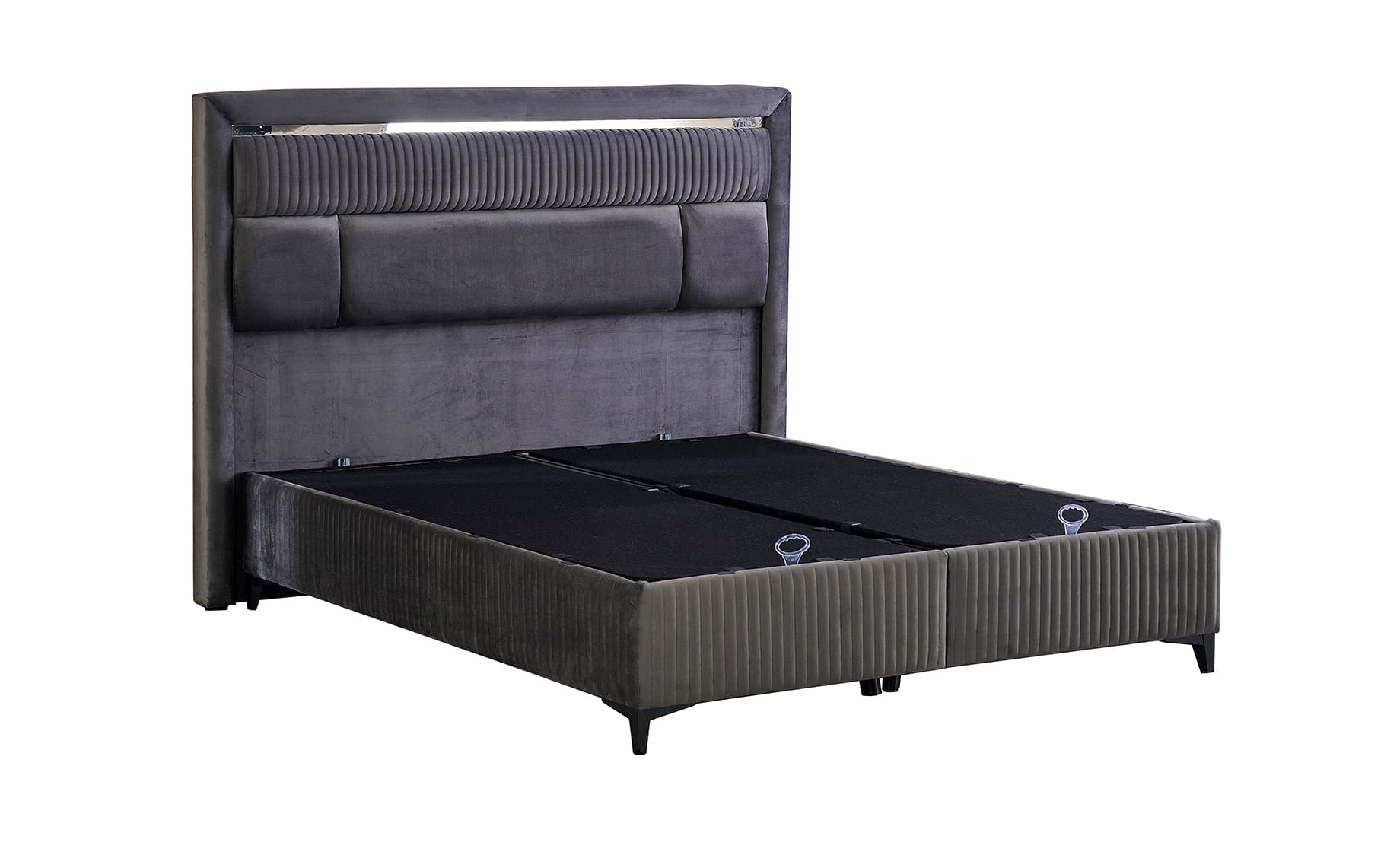 Shelter boxspring krevet sa prostorom za odlaganje 201x211x133/70cm