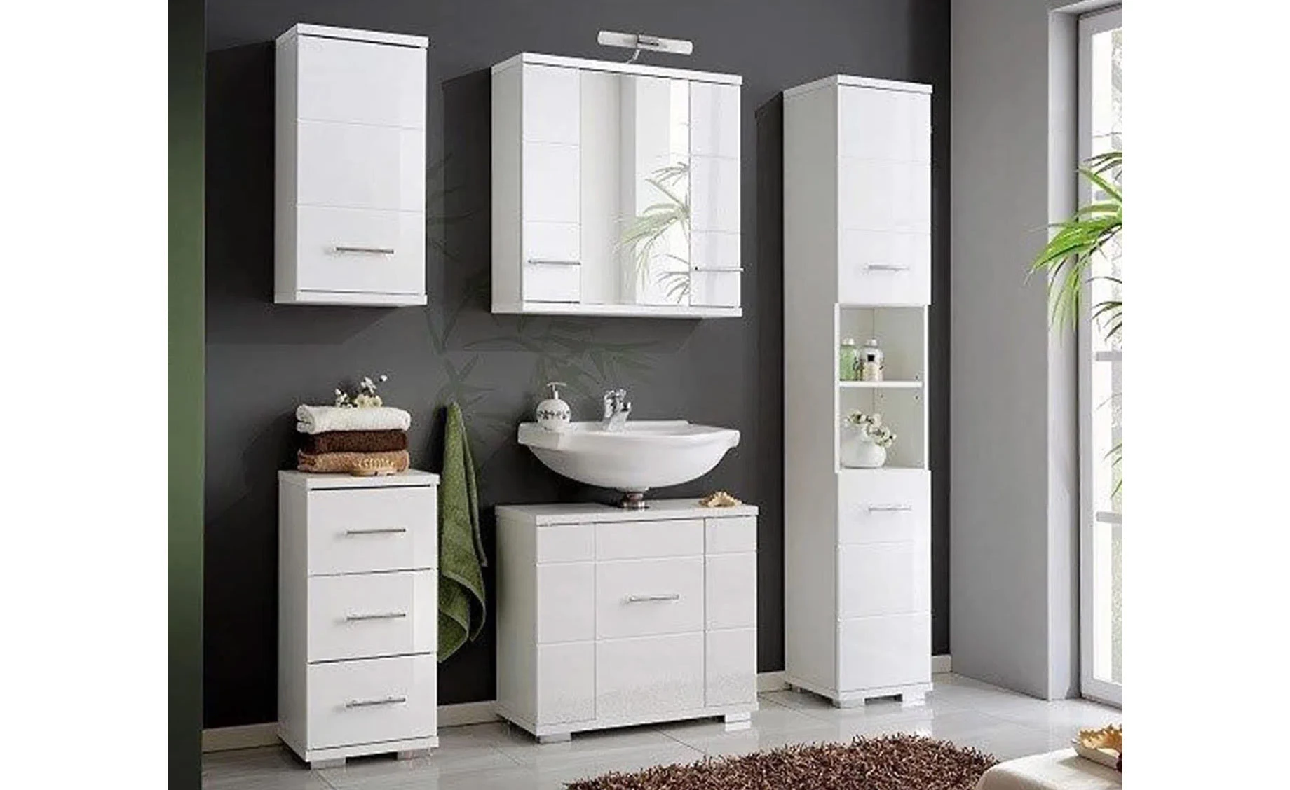 Bari visoki ormar 35x32x192cm beli