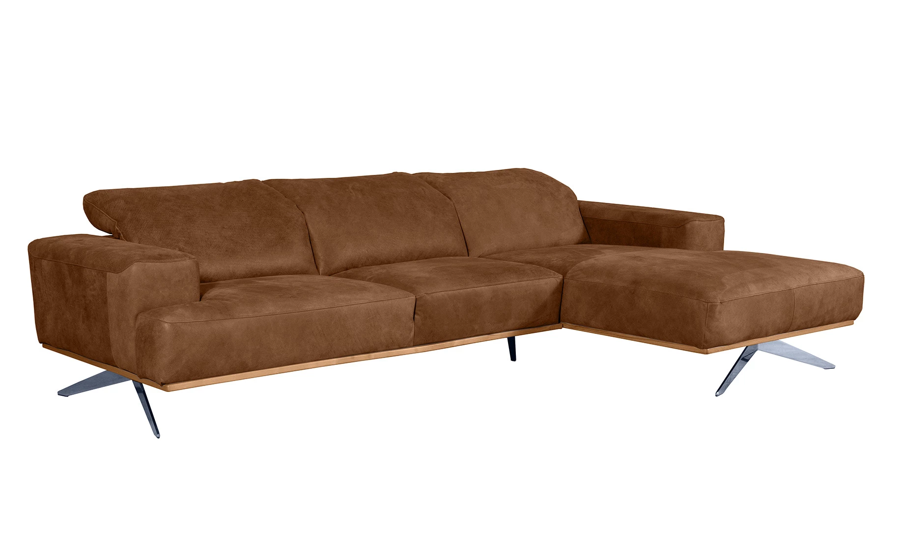 Portland ugaona garnitura nevada caramella desna 298x187x76/98 cm