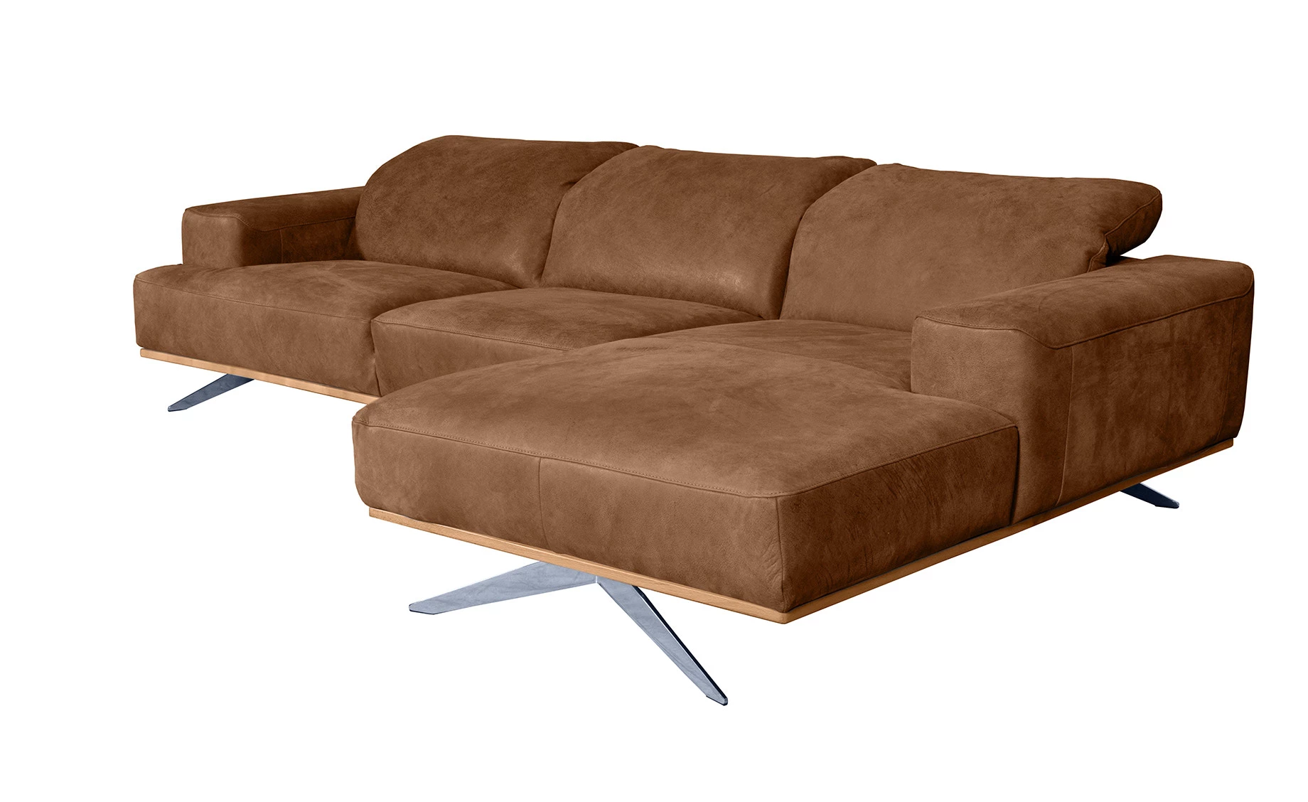 Portland ugaona garnitura nevada caramella desna 298x187x76/98 cm