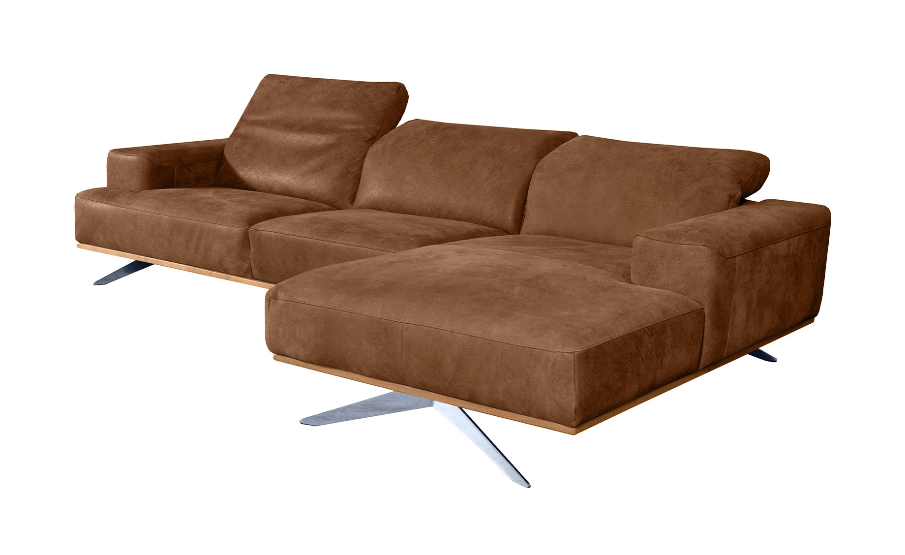 Portland ugaona garnitura nevada caramella desna 298x187x76/98 cm