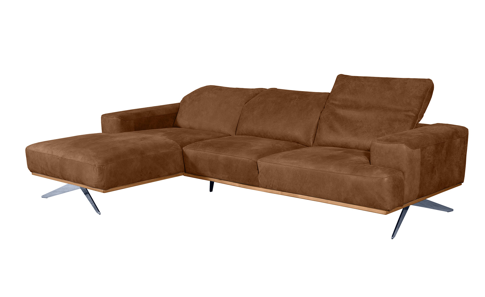 Portland kutna garnitura nevada caramella lijeva 298x187x76/98 cm