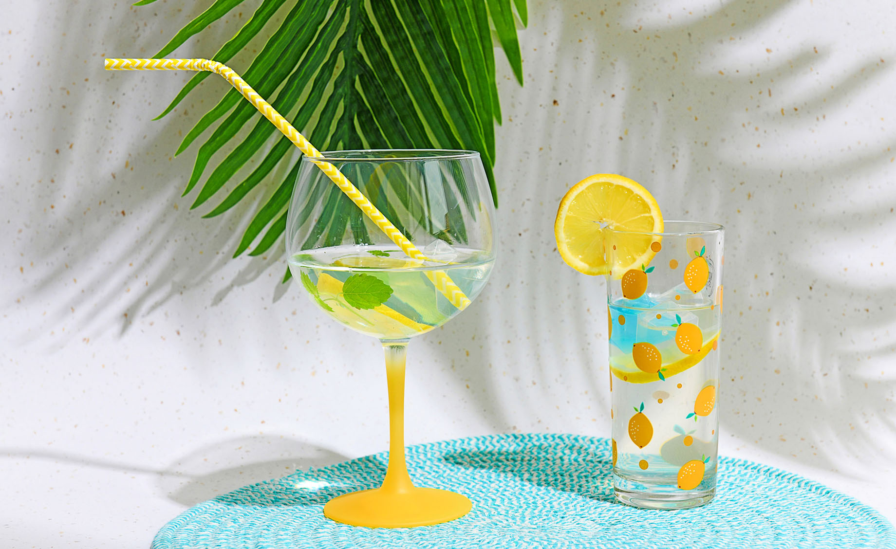 Set 6 Čaša za Gin Tonic Summer Pop žuta 700ml