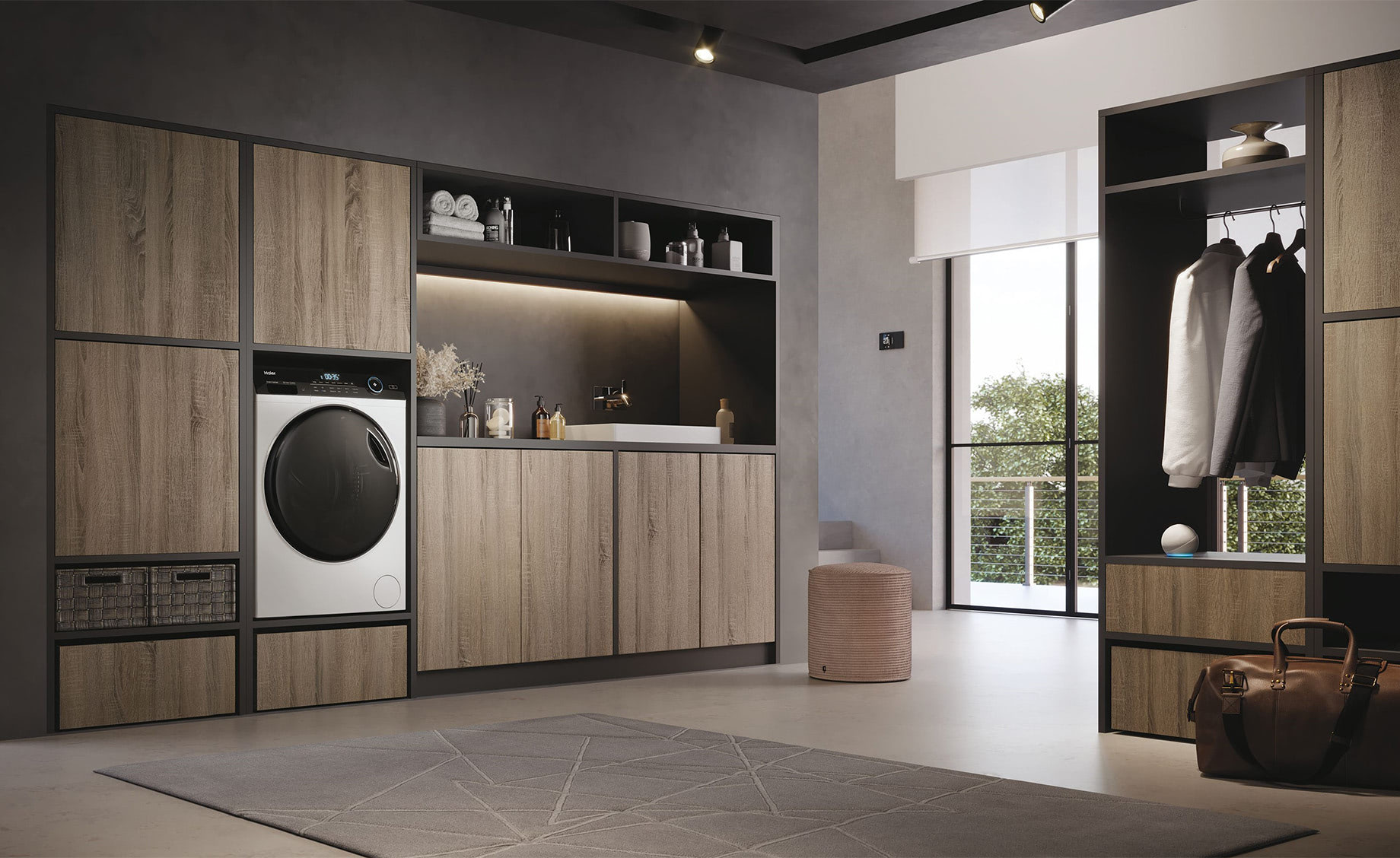 Haier HWD90-B14959U1-S mašina za pranje i sušenje veša