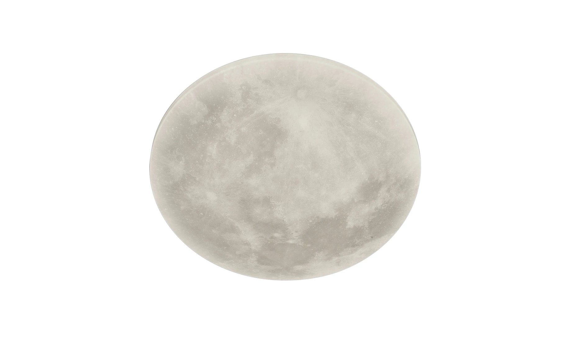 Plafonjera Lunar LED bela