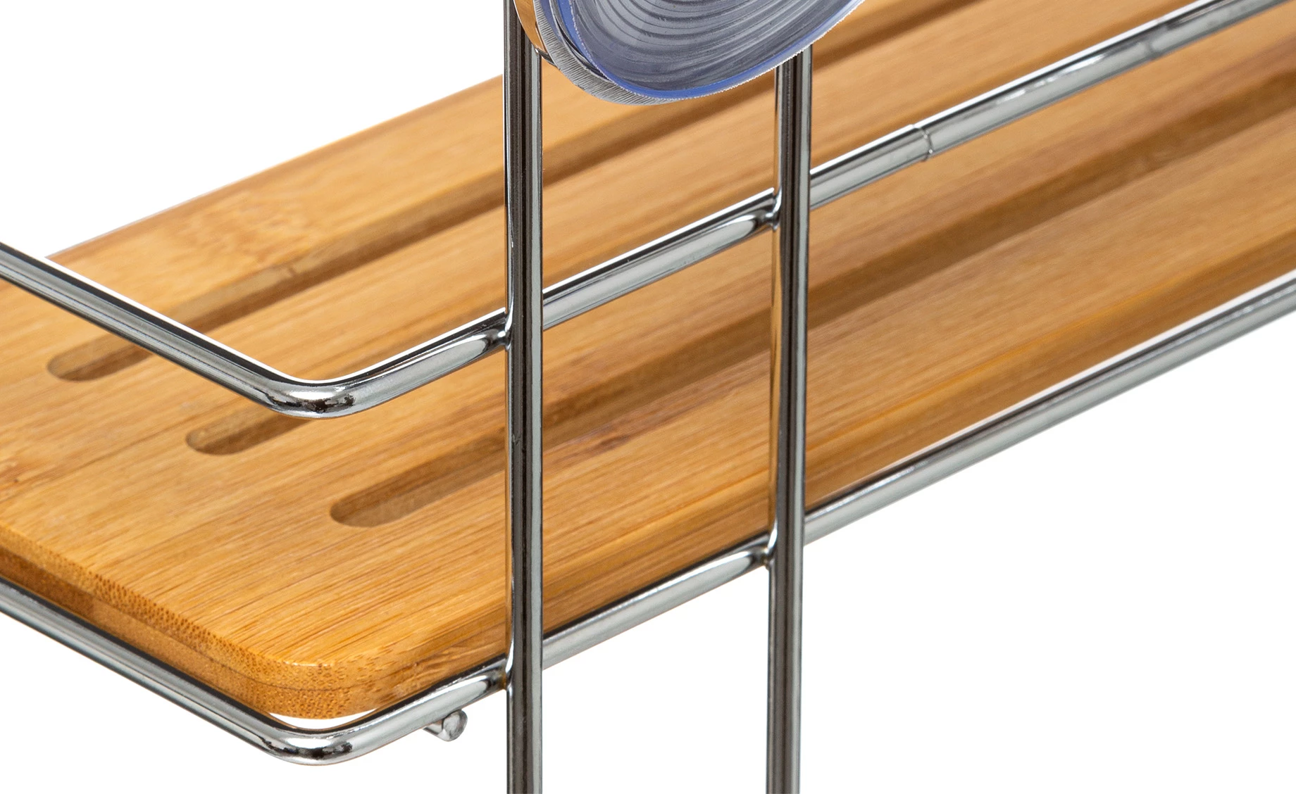 Dvostruka kupatilska polica na vakuum Venterra 25x13,2x36,5cm