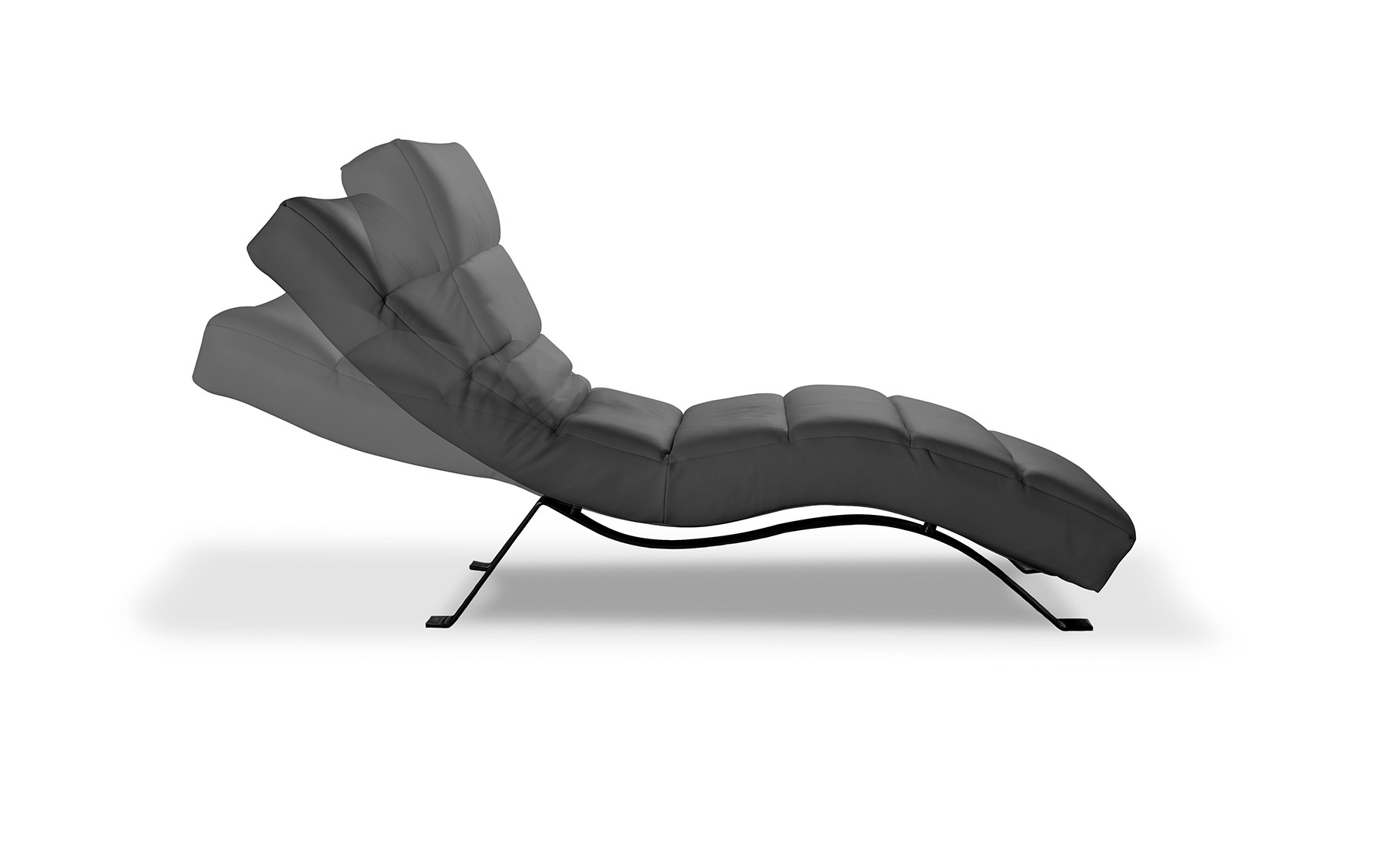 Swing fotelja koža madras 65x171x55/95  cm