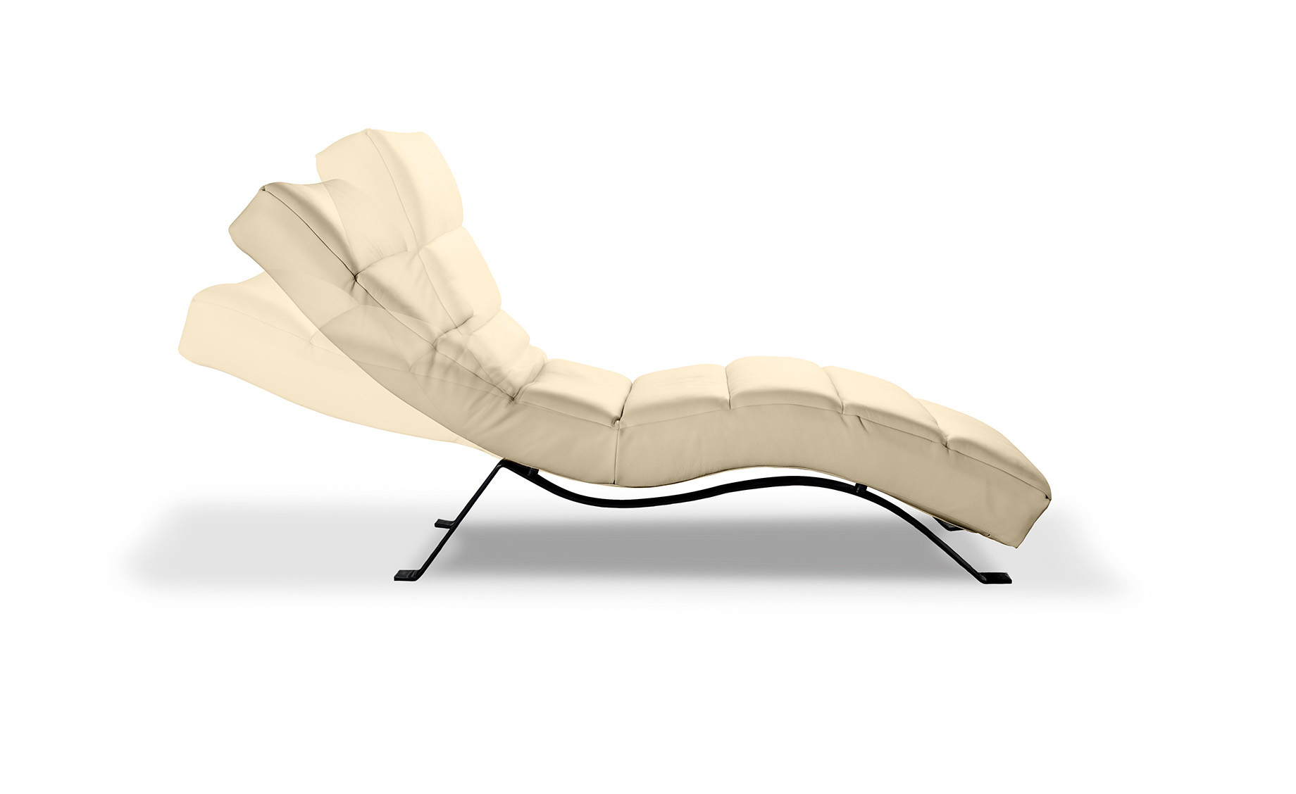 Swing fotelja koža madras 65x171x55/95  cm