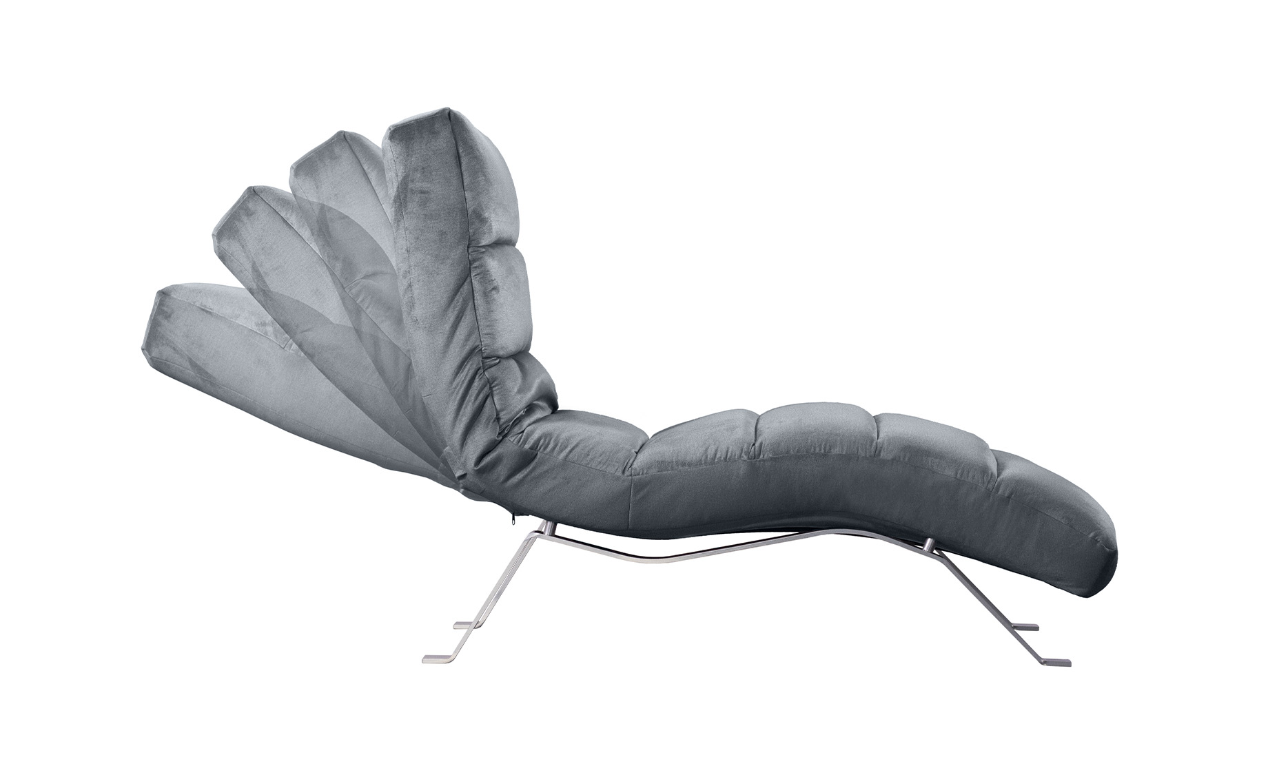 Swing fotelja 65x171x55/95 cm tkanina više boja