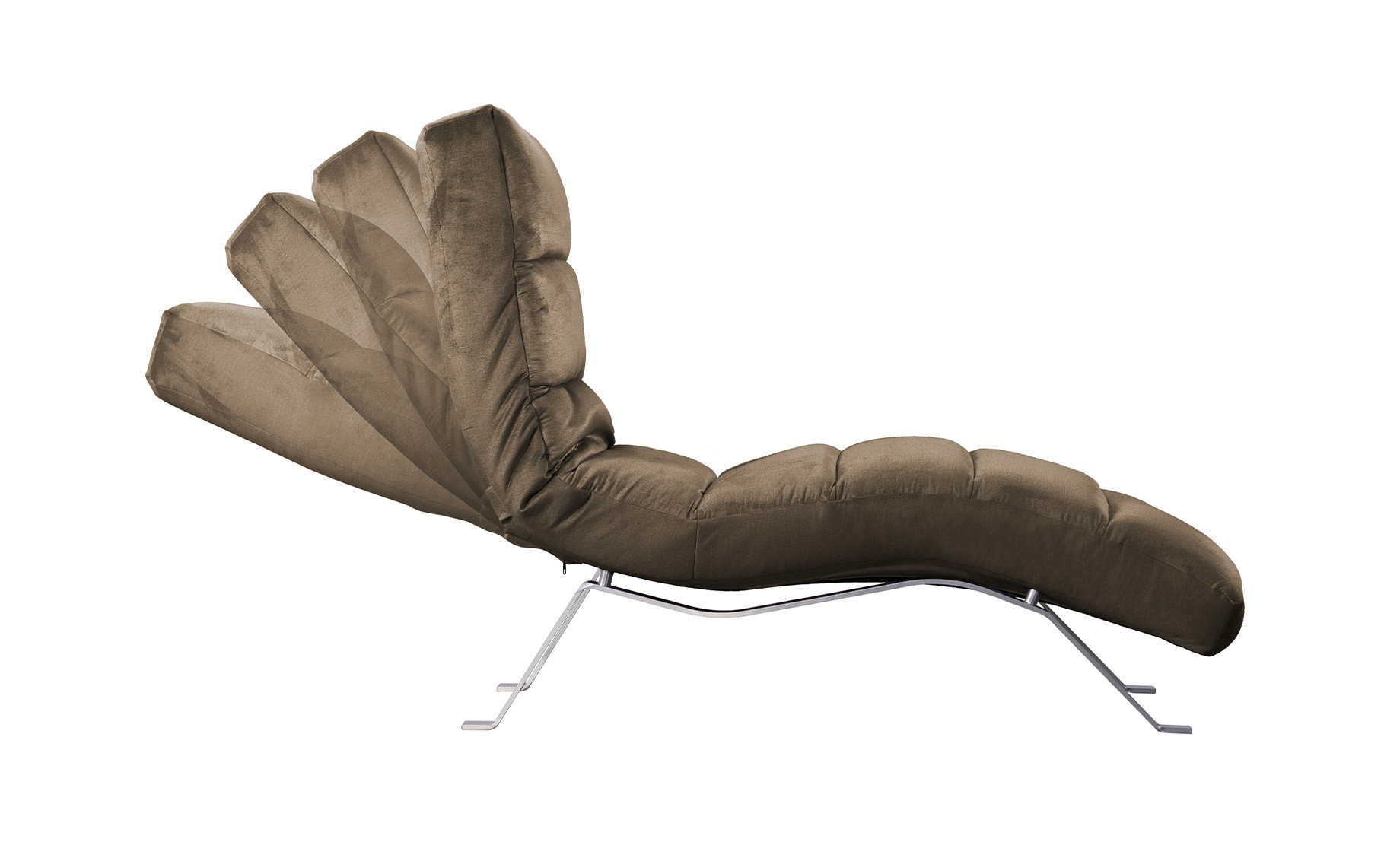 Swing fotelja 65x171x55/95 cm tkanina više boja