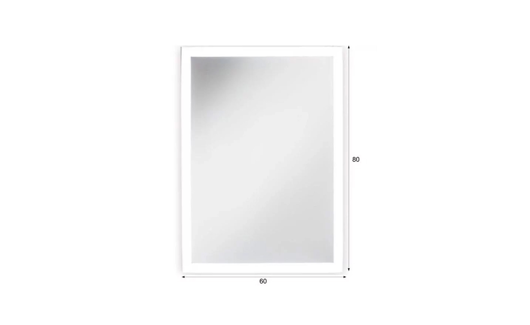 Kupatilsko ogledalo LED 40 60x80cm