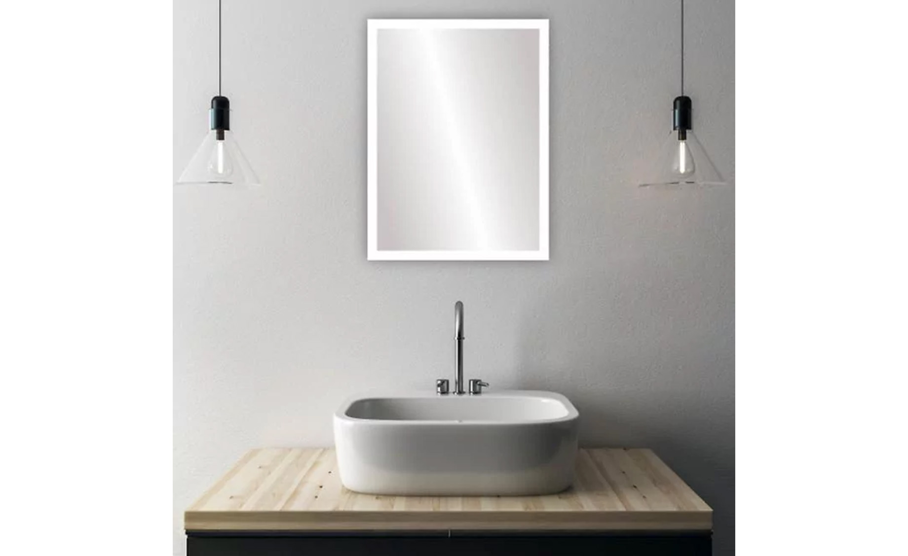 Kupatilsko ogledalo LED 40 60x80cm