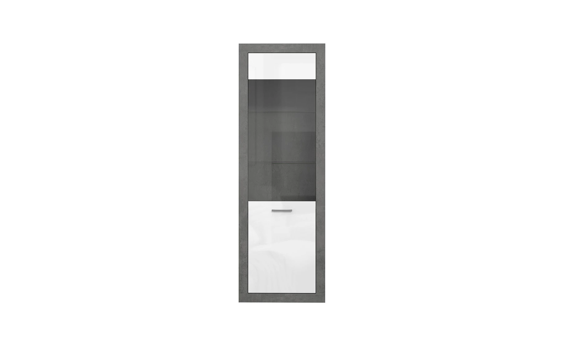Trebbia vitrina 1 vrata 63x41x191 cm