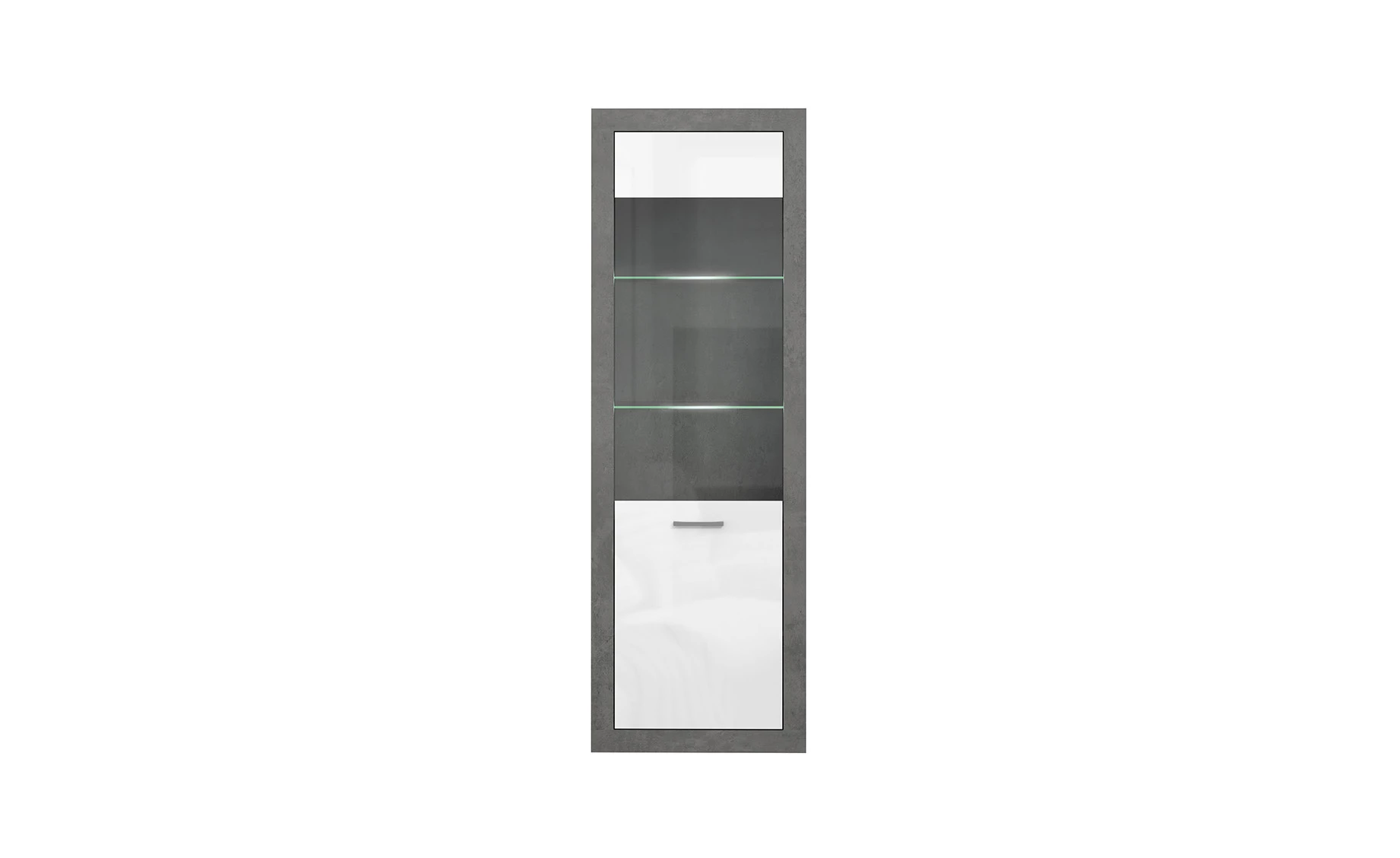 Trebbia vitrina 1 vrata 63x41x191 cm