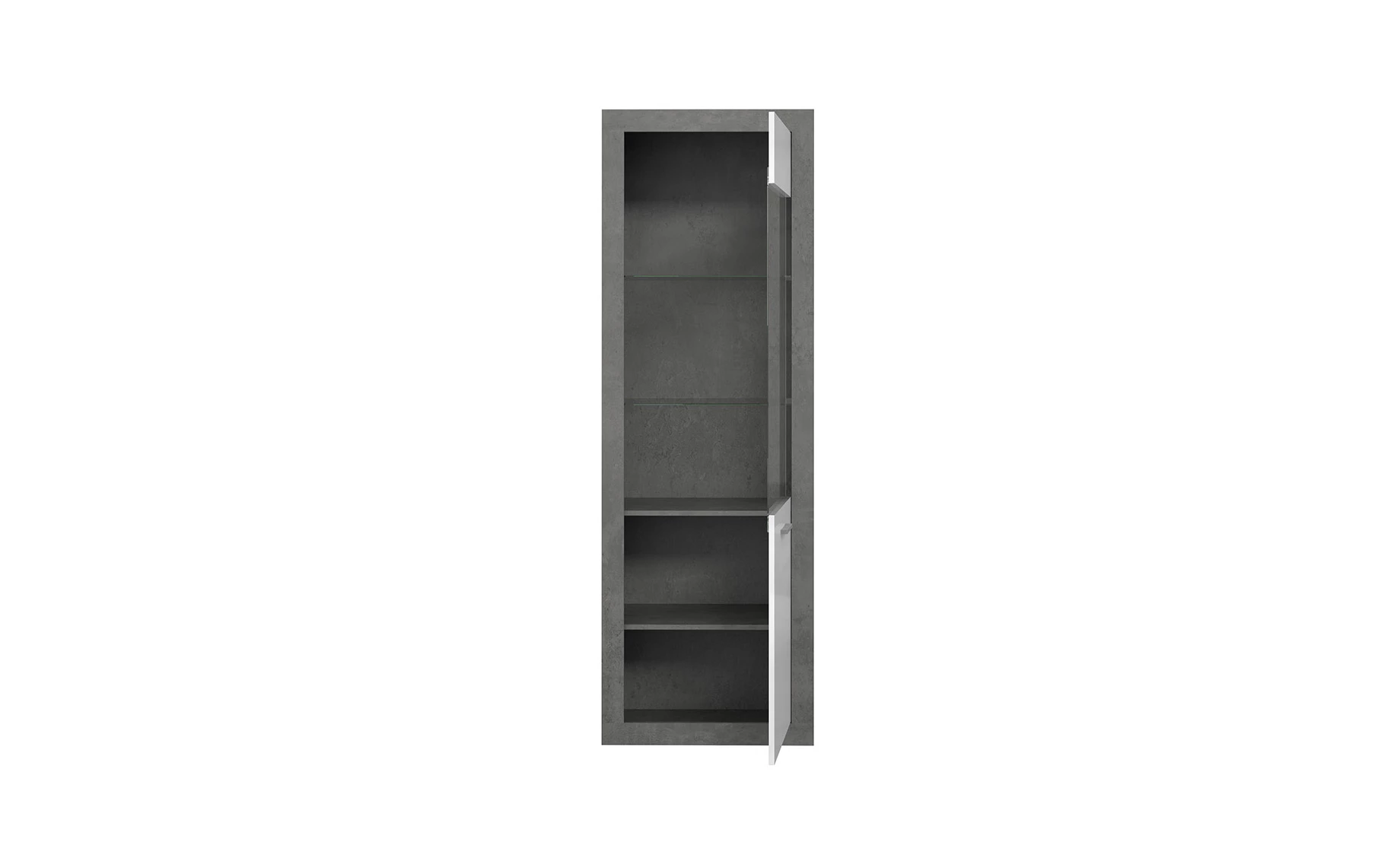 Trebbia vitrina 1 vrata 63x41x191 cm