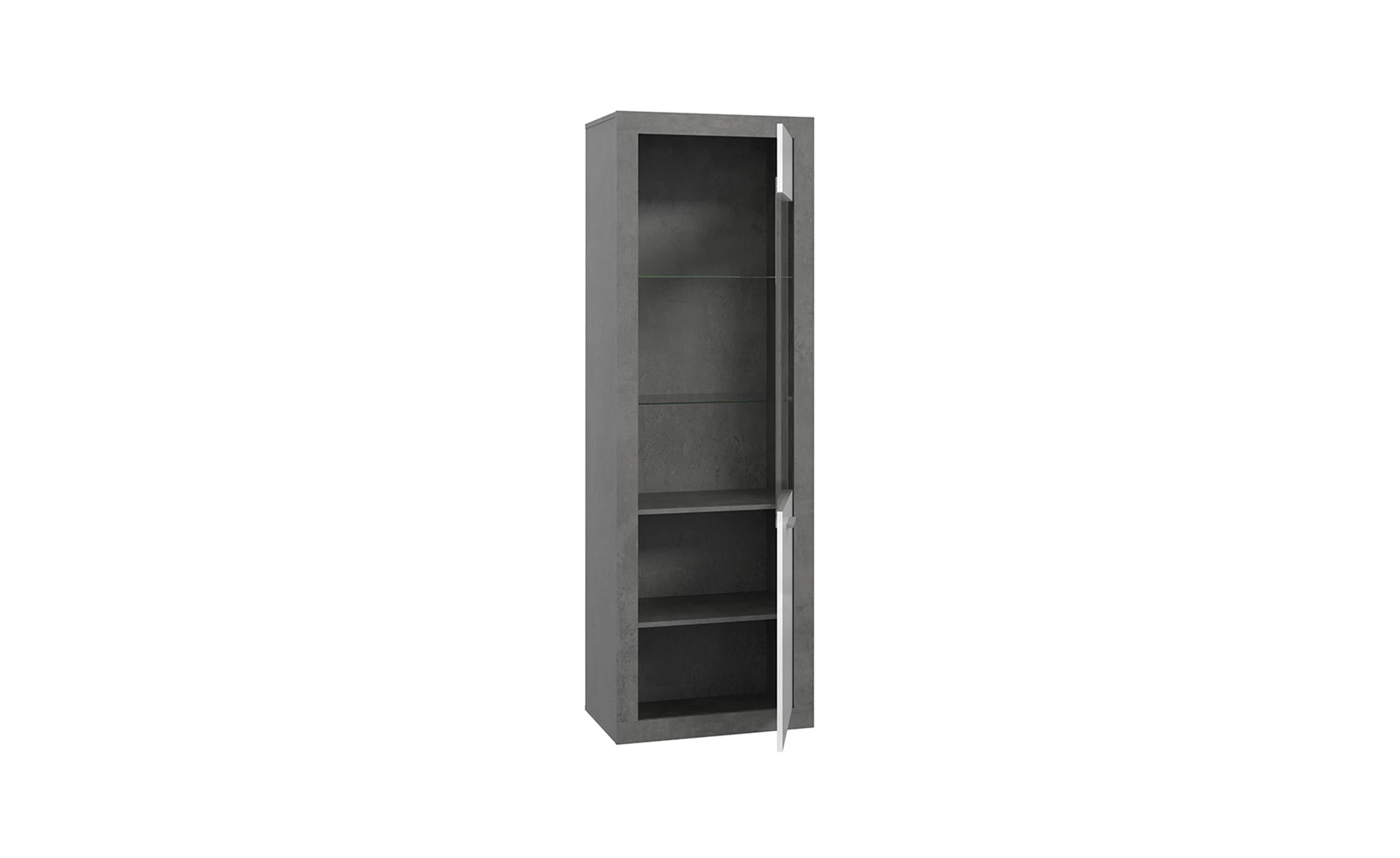 Trebbia vitrina 1 vrata 63x41x191 cm