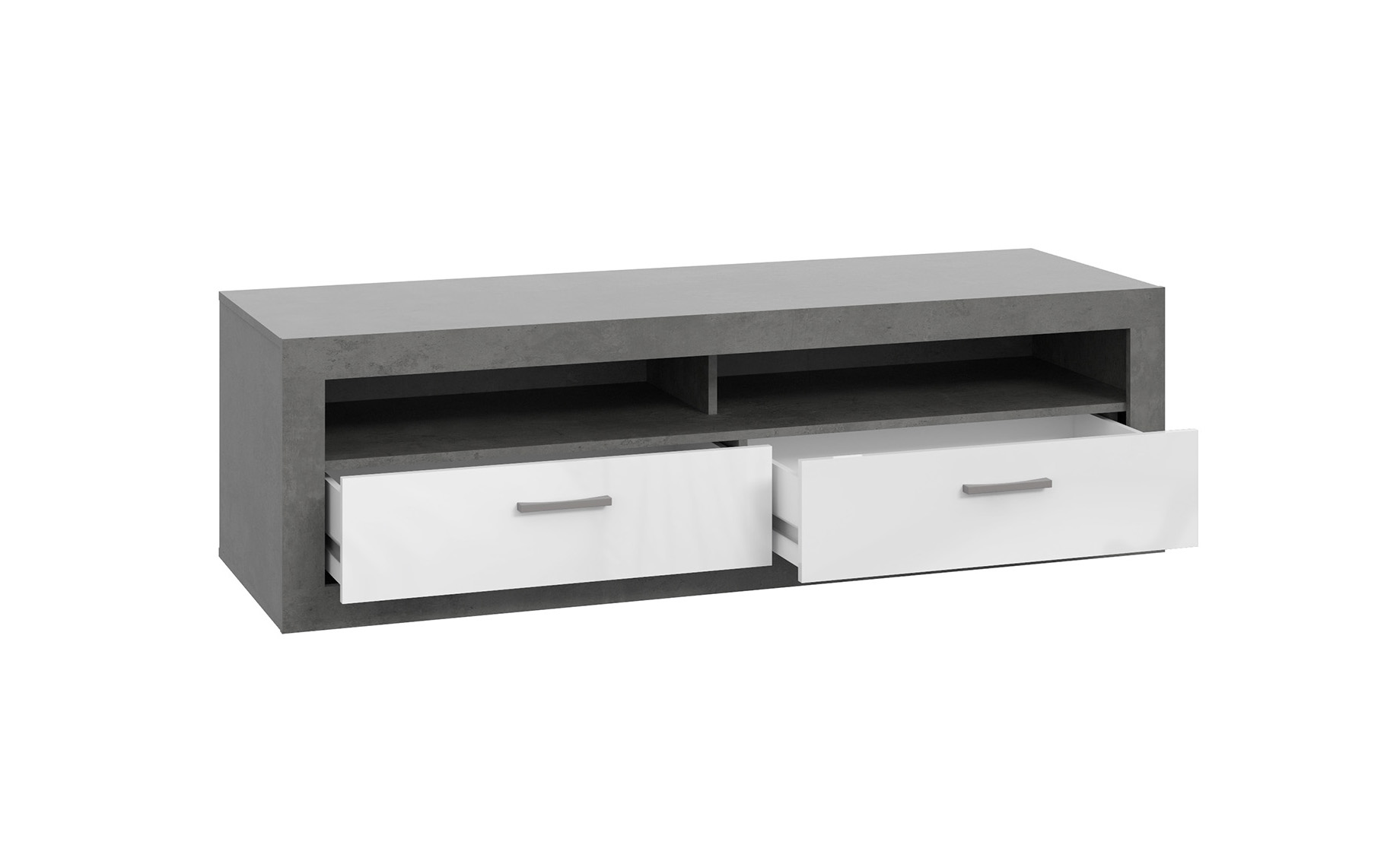 Trebbia TV komoda 2 fioke+2 otvora 153x51x47 cm