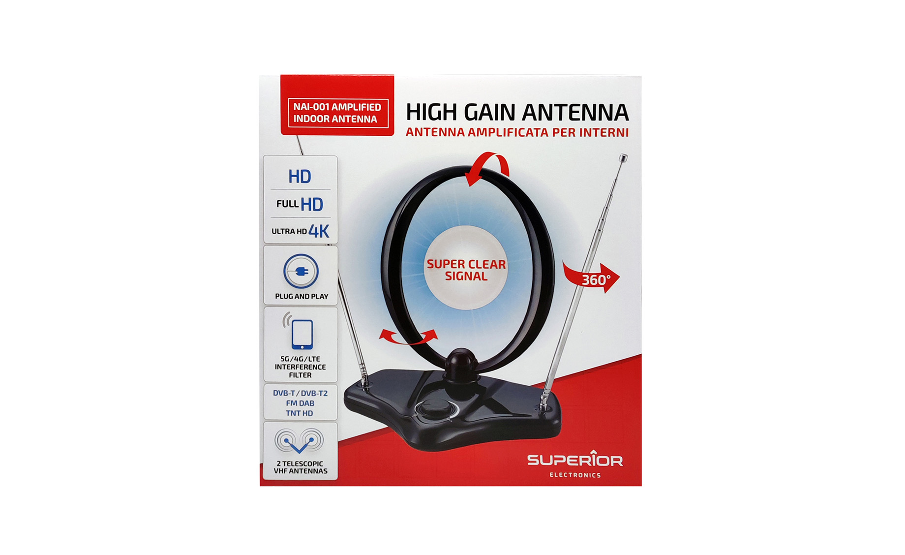 Superior NAI-001 unutarnja antena