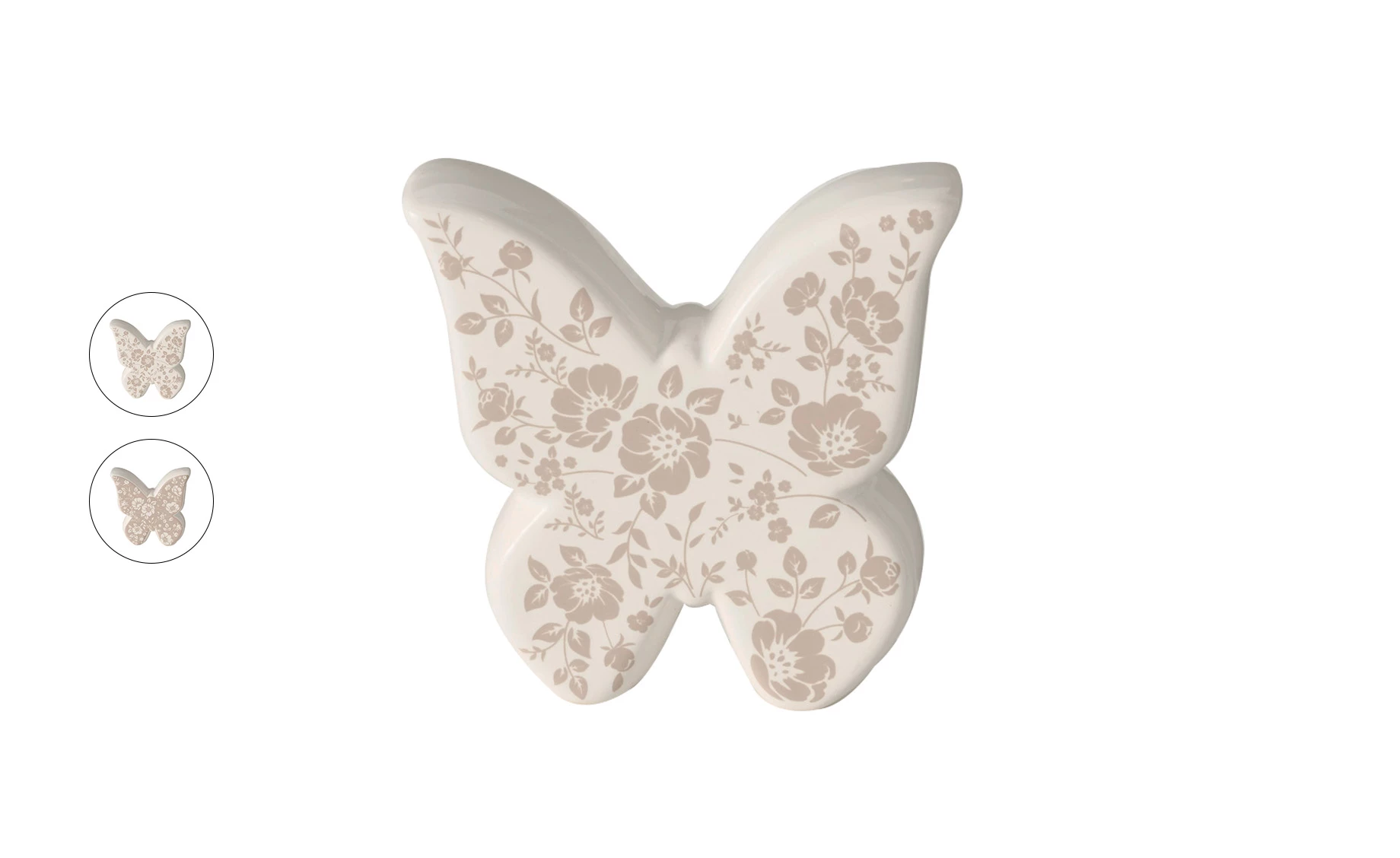Dekoracija Herta Butterfly 11cm više vrsta